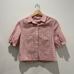 Mod Ref Pink Short sleeve blouse